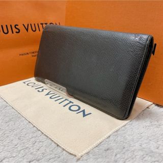 ルイヴィトン(LOUIS VUITTON)の【美品】 ルイヴィトン ポルトフォイユ ブラザ タイガ アルドアーズ ブラック(長財布)