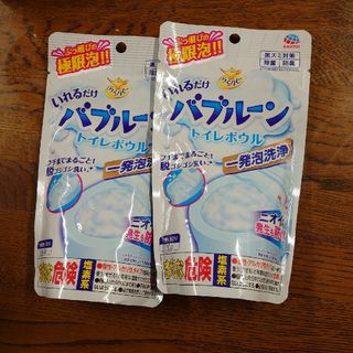 アース製薬 - らくハピ いれるだけバブルーン トイレボウル 180g