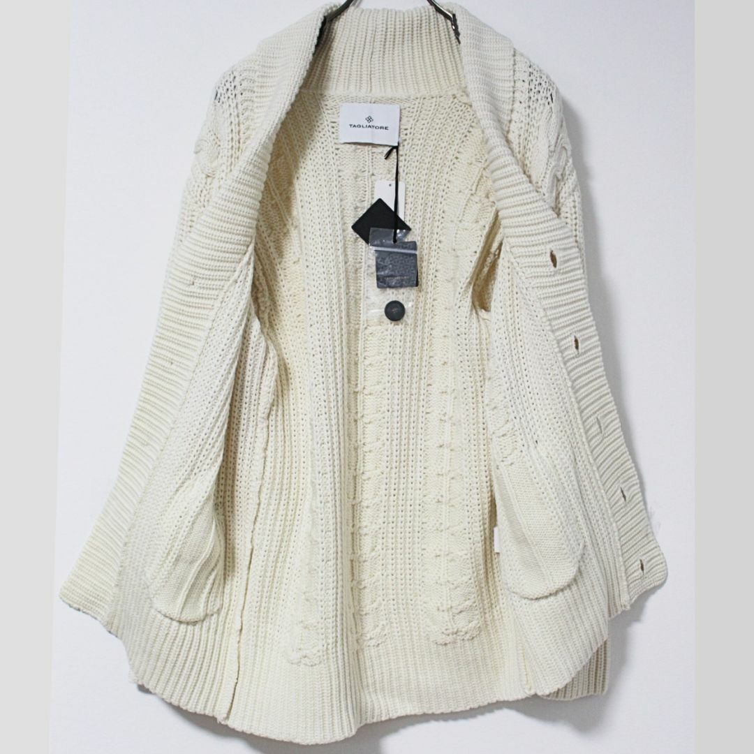 TAGLIATORE - 新品 タリアトーレ イタリア製 ショールカラー TAGLIATORE - 新品 タリアトーレ イタリア製 ショールカラー