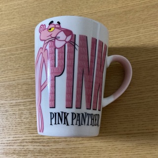 ☆美品！ピンクパンサーマグカップ☆(グラス/カップ)