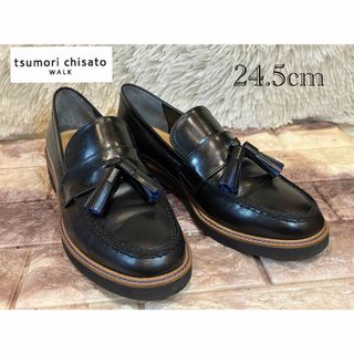 TSUMORI CHISATO - 極美品　[ツモリチサトウォーク] タッセル　ローファー 4624 24.5cm