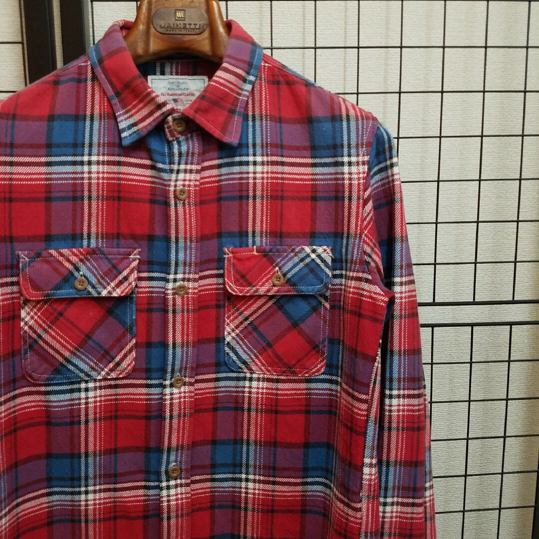 AVIREX(アヴィレックス)のAVIREX Heavy Weight L/S Check Shirts メンズのトップス(シャツ)の商品写真