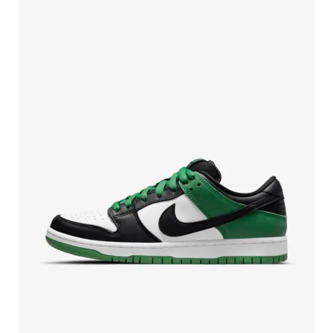 NIKE(ナイキ)のNike SB Dunk Low Black and Classic Green メンズの靴/シューズ(スニーカー)の商品写真