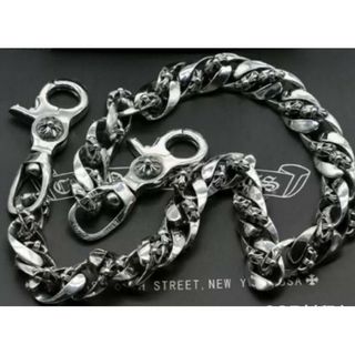 クロムハーツ(Chrome Hearts)のCHROME HEARTSタイプ　シルバー925 ウォレットチェーン(ウォレットチェーン)