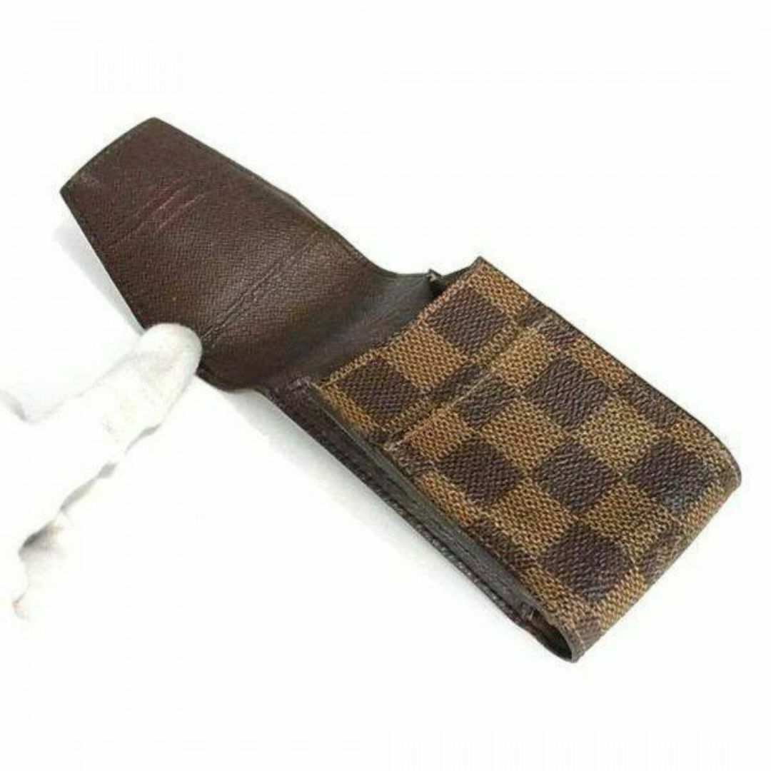 LOUIS VUITTON(ルイヴィトン)のルイヴィトン N63024 ダミエ シガレットケース ブラウン系 4243 メンズのファッション小物(タバコグッズ)の商品写真