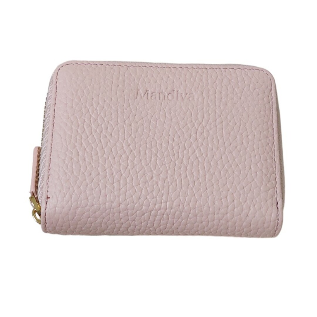 本革財布　二つ折り　ウォレット　スキミング防止　ピンク　プレゼントボックス付き メンズのファッション小物(折り財布)の商品写真
