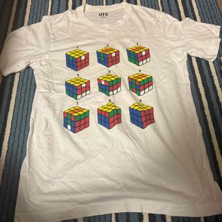 ユニクロ(UNIQLO)のルービックキューブ　tシャツ(Tシャツ(半袖/袖なし))