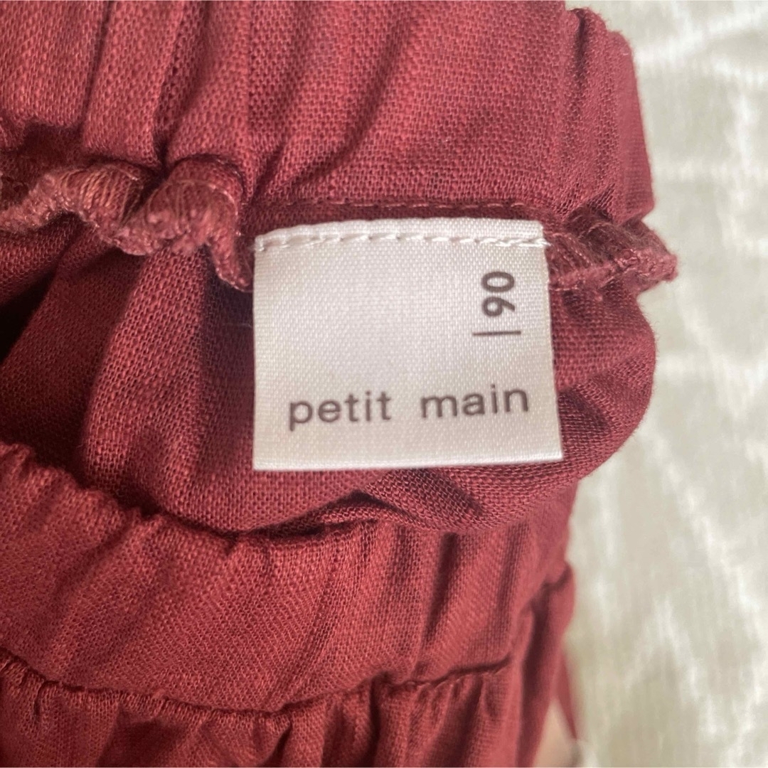 petit main(プティマイン)のpetit main ワンピース90cm キッズ/ベビー/マタニティのキッズ服女の子用(90cm~)(ワンピース)の商品写真