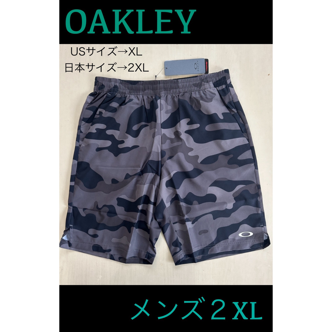 Oakley(オークリー)の新品タグ付き　オークリー OAKLEY メンズ2XL クロスハーフパンツ　 メンズのパンツ(その他)の商品写真