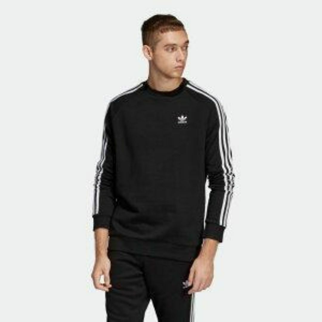 adidas(アディダス)の【新品】アディダス 3 ストライプス　ロンT　ユニセックス　 M DV1555 メンズのトップス(Tシャツ/カットソー(七分/長袖))の商品写真