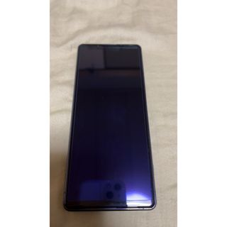 ソニー(SONY)のロック解除済 Xperia 1 II SO-51A ブラック ケース付(スマートフォン本体)