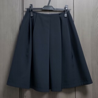 エムプルミエ(M-premier)のM-PREMIER COUTURE タックフレアースカート(ひざ丈スカート)