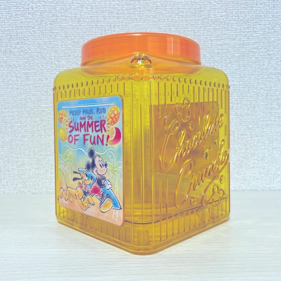 Disney(ディズニー)のディズニー 空き容器 Disney お土産 容器 エンタメ/ホビーのおもちゃ/ぬいぐるみ(キャラクターグッズ)の商品写真