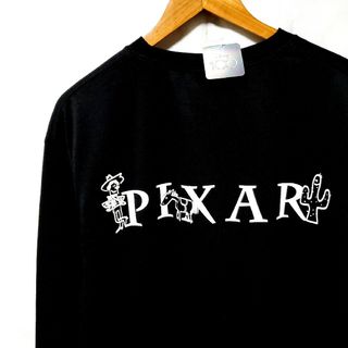 新品 ピクサー 長袖 Tシャツ PIXAR ロンT ディズニー100周年