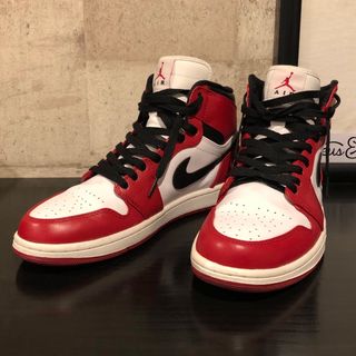 ナイキ(NIKE)のAIR JORDAN 1 RETRO HIGH US10   シカゴ(スニーカー)