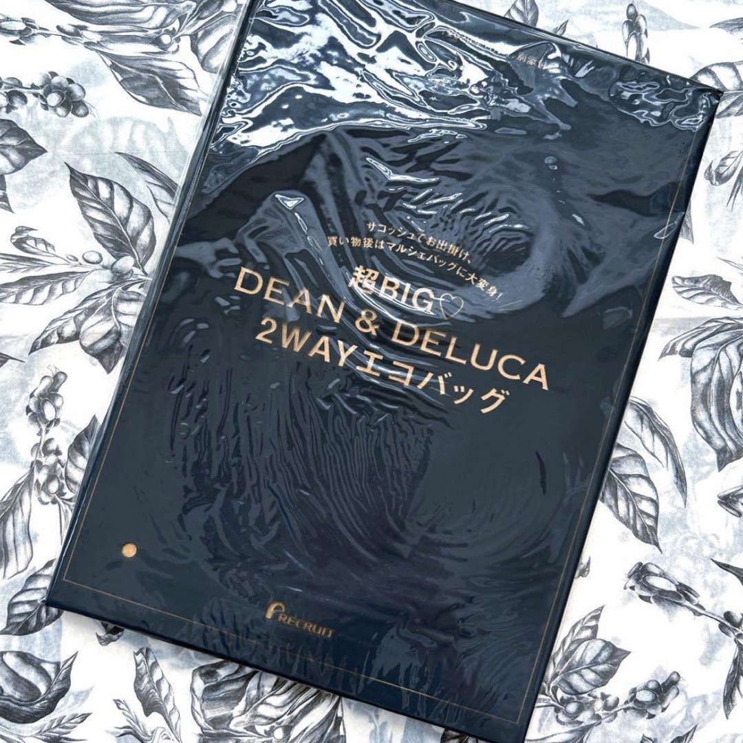 DEAN & DELUCA(ディーンアンドデルーカ)のゼクシイ2020年11月号超BIG♡DEAN&DELUCA2WAYエコバッグ付録 レディースのバッグ(エコバッグ)の商品写真