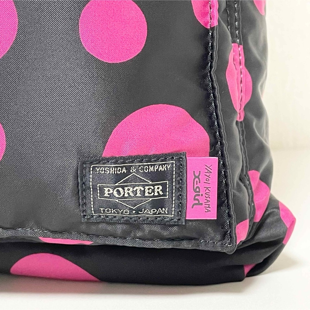 PORTER(ポーター)のX-girl PORTER 草間弥生 コラボ トートバッグ ショルダーバッグ レディースのバッグ(トートバッグ)の商品写真