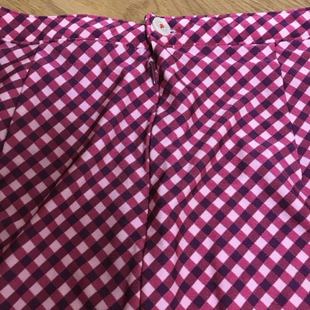 ZUCCa(ズッカ)のギンガムチェック スカート ピンク×パープル* レディースのスカート(ミニスカート)の商品写真