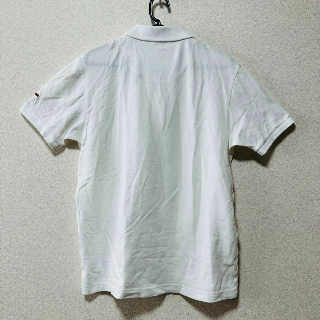 PEANUTS(ピーナッツ)の【希少】PEANUTS ポロシャツ カジュアルシャツ スヌーピー 刺繍 白 メンズのトップス(ポロシャツ)の商品写真
