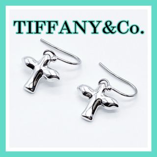 ティファニー(Tiffany & Co.)のティファニー　バード　クロス　フック　ピアス　鳥　シルバー　925  A285(ピアス)