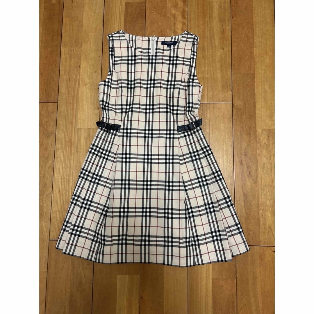 BURBERRY(バーバリー)のBURBERRY ワンピース ジャケットシャツ セットアップ 女の子140A キッズ/ベビー/マタニティのキッズ服女の子用(90cm~)(ワンピース)の商品写真