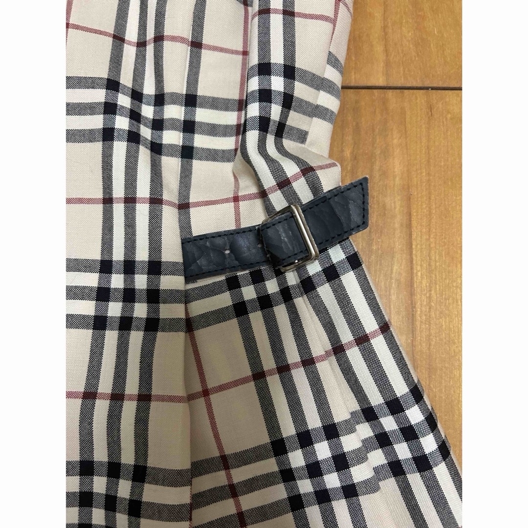 BURBERRY(バーバリー)のBURBERRY ワンピース ジャケットシャツ セットアップ 女の子140A キッズ/ベビー/マタニティのキッズ服女の子用(90cm~)(ワンピース)の商品写真