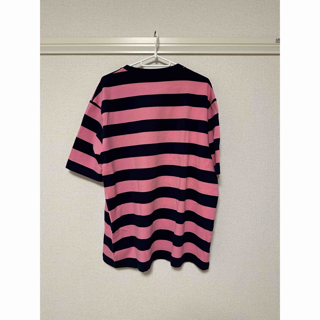 ［Zengjo］メンズ 半袖 Tシャツ ボーダー クルーネック メンズのトップス(Tシャツ/カットソー(半袖/袖なし))の商品写真