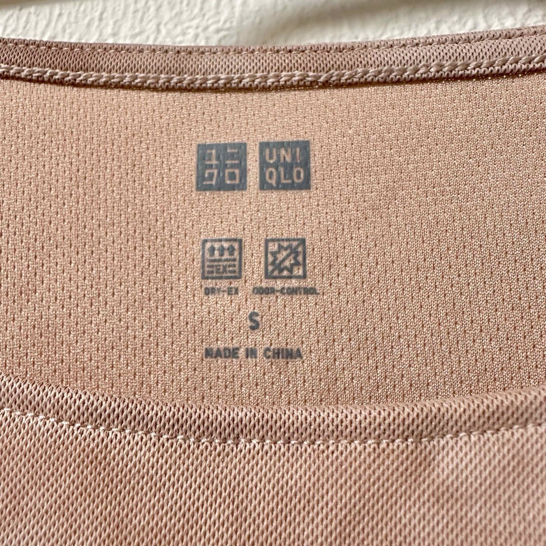 UNIQLO(ユニクロ)のUNIQLO ドライEX Tシャツ レディース Sサイズ レディースのトップス(Tシャツ(半袖/袖なし))の商品写真