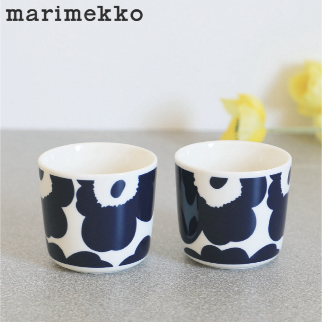 marimekko(マリメッコ)の★新品★ マリメッコ　ウニッコ　ラテマグ　2023年春限定カラー　2個セット インテリア/住まい/日用品のキッチン/食器(食器)の商品写真