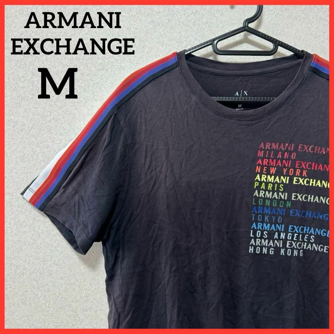 ARMANI EXCHANGE(アルマーニエクスチェンジ)の【希少】ARMANI EXCHANGE 半袖Tシャツ プリントシャツ カジュアル メンズのトップス(Tシャツ/カットソー(半袖/袖なし))の商品写真