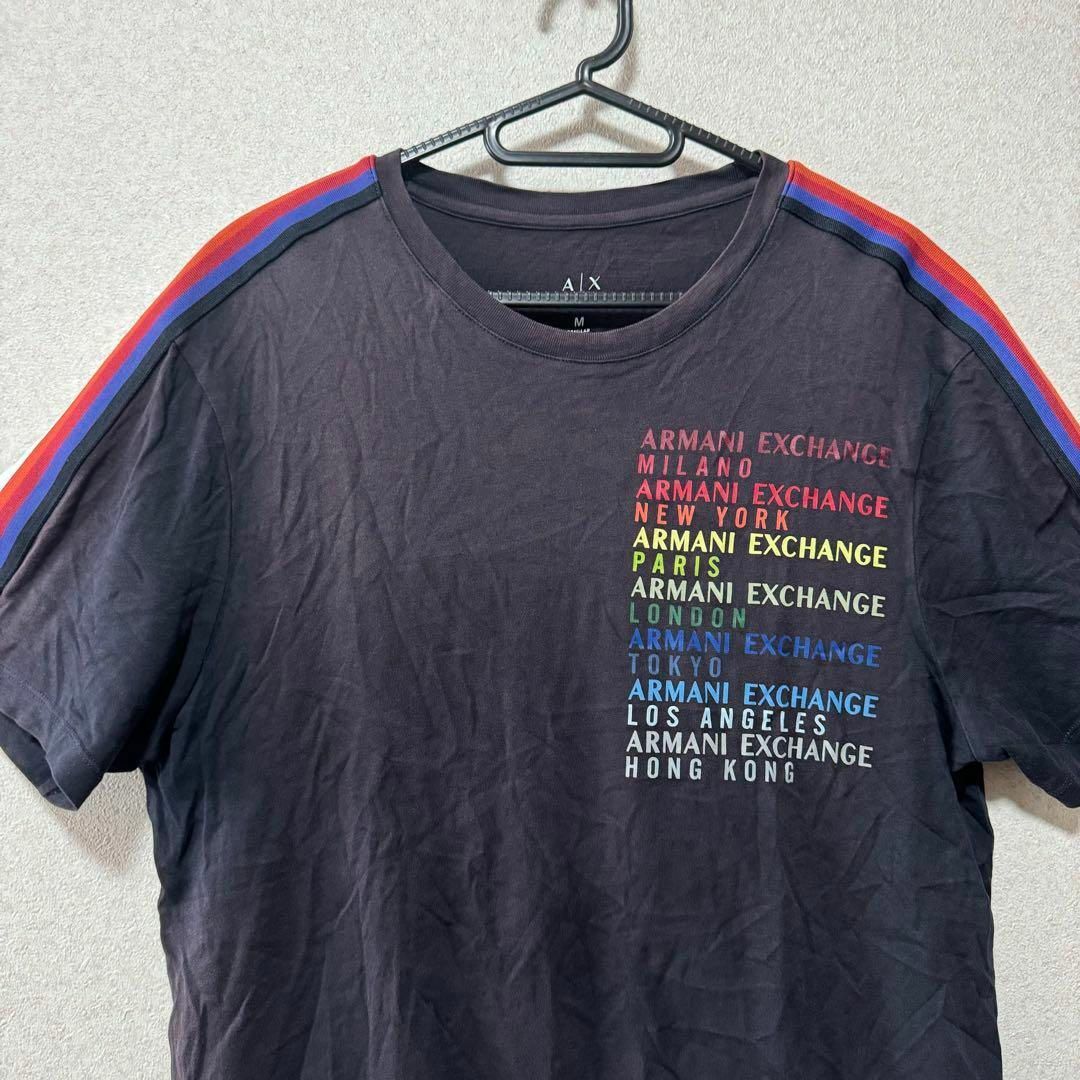 ARMANI EXCHANGE(アルマーニエクスチェンジ)の【希少】ARMANI EXCHANGE 半袖Tシャツ プリントシャツ カジュアル メンズのトップス(Tシャツ/カットソー(半袖/袖なし))の商品写真