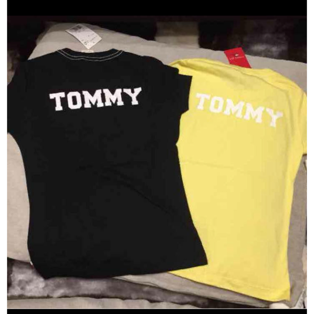 tommy girl(トミーガール)のトミーガール Tシャツ ブラック＆イエローセット レディースのトップス(Tシャツ(半袖/袖なし))の商品写真