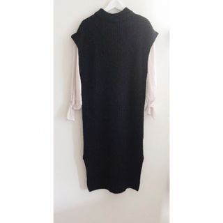 グレイル(GRL)のdress/knit/black(ロングワンピース/マキシワンピース)