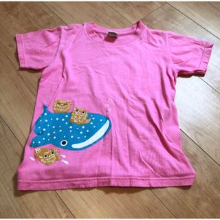 【130cm】沖縄美ら海水族館 Tシャツ ピンク(Tシャツ/カットソー)