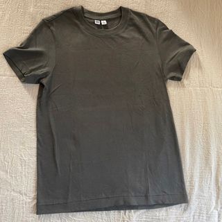 ユニクロ(UNIQLO)のUNIQLO U Tシャツ カーキ*(Tシャツ(半袖/袖なし))