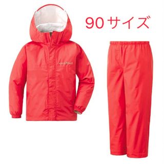 mont bell - mont-bell モンベル　クレッパー Kid's 90 レッド　ピンク