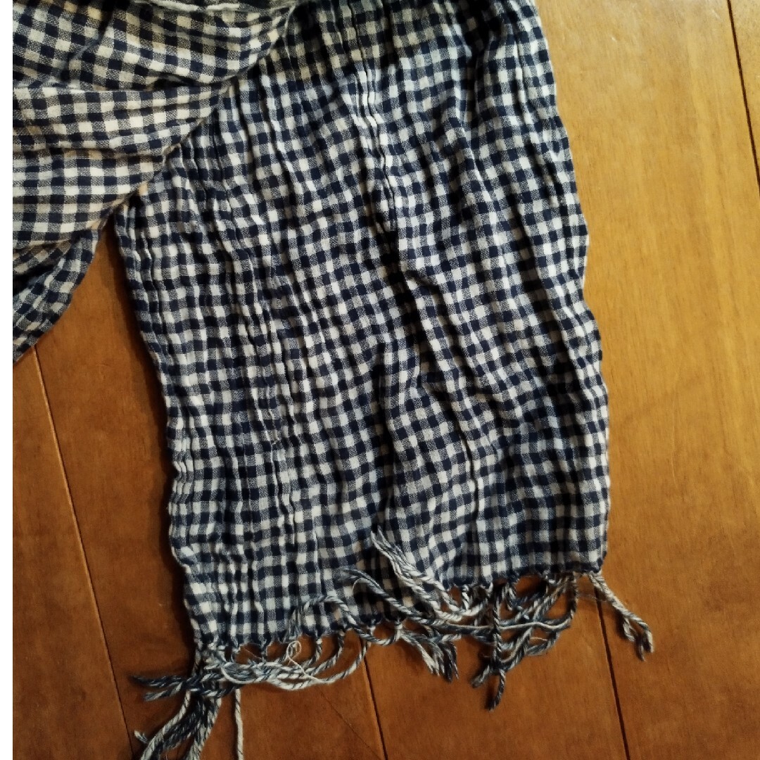 MUJI (無印良品)(ムジルシリョウヒン)の無印良品　綿　ストール レディースのファッション小物(ストール/パシュミナ)の商品写真