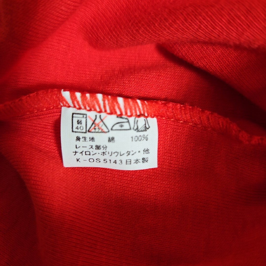 日本製 ショーツ 赤 レッド 2枚 レディースの下着/アンダーウェア(ショーツ)の商品写真