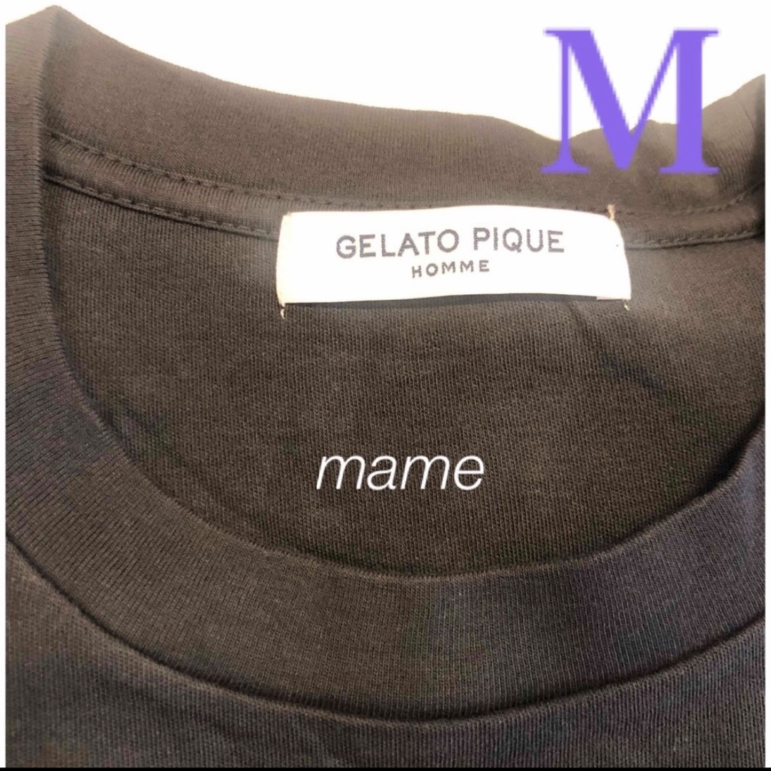 gelato pique(ジェラートピケ)の定価以下!!新品☆メンズ コットン半袖Tシャツ☆M☆ジェラートピケ メンズのトップス(Tシャツ/カットソー(半袖/袖なし))の商品写真