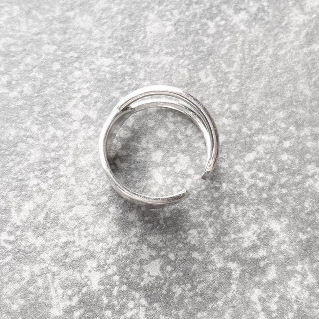 シルバーリング925 奇形　デザインリング メンズのアクセサリー(リング(指輪))の商品写真