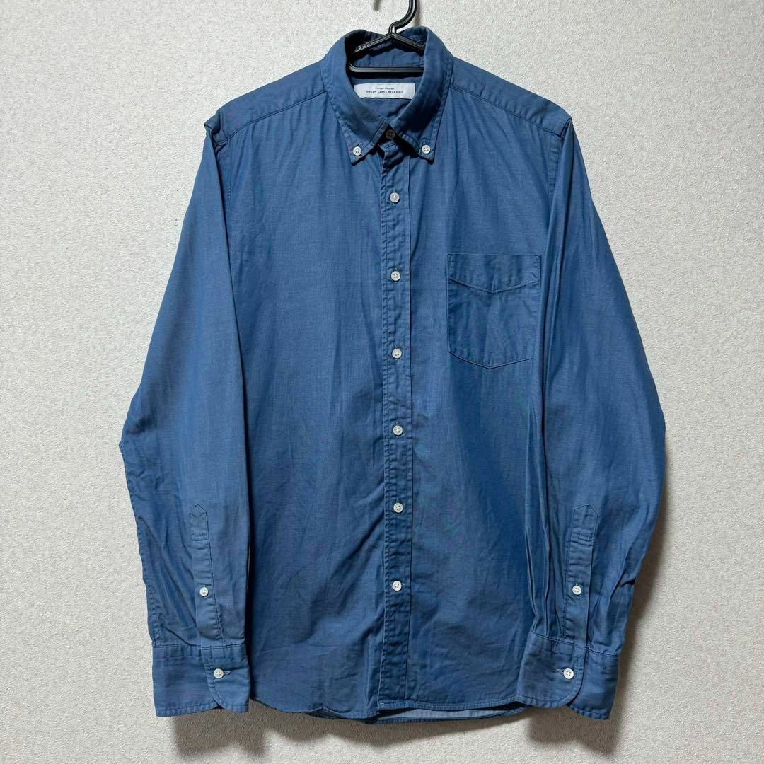 UNITED ARROWS green label relaxing(ユナイテッドアローズグリーンレーベルリラクシング)の【希少】UNITED ARROWS BDシャツ 長袖シャツ カジュアル 無地 メンズのトップス(シャツ)の商品写真