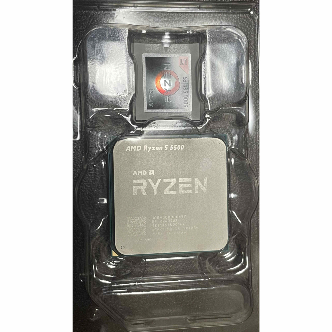 AMD(エーエムディー)のryzen5 5500 スマホ/家電/カメラのPC/タブレット(PCパーツ)の商品写真