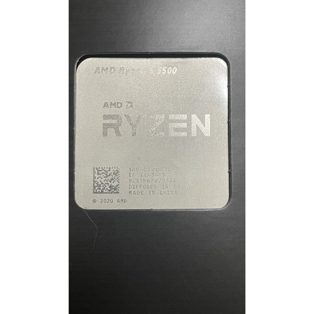 AMD(エーエムディー)のryzen5 5500 スマホ/家電/カメラのPC/タブレット(PCパーツ)の商品写真