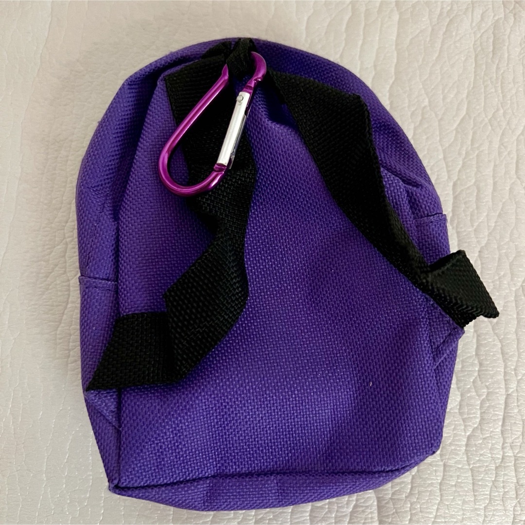 inDOOR リュック型ミニポーチ 紫 レディースのファッション小物(ポーチ)の商品写真