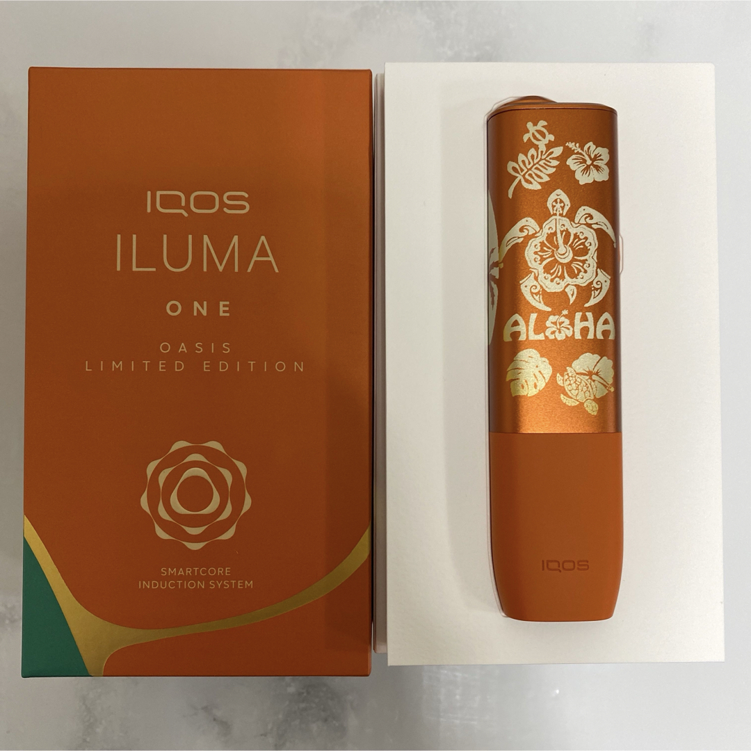 IQOS(アイコス)のiQOS ILUMA ONE アイコス イルマワン ハイビスカス ホヌ オレンジ メンズのファッション小物(タバコグッズ)の商品写真