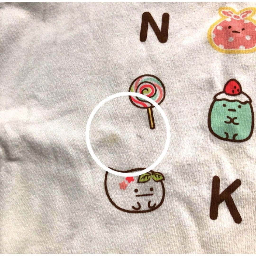 UNIQLO(ユニクロ)の【130cm】すみっこぐらし ユニクロ コラボ Tシャツ キッズ/ベビー/マタニティのキッズ服女の子用(90cm~)(Tシャツ/カットソー)の商品写真