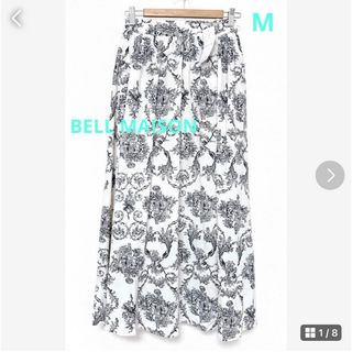 ★新品★BELL MAISON ベルメゾン ロングフレアスカート M