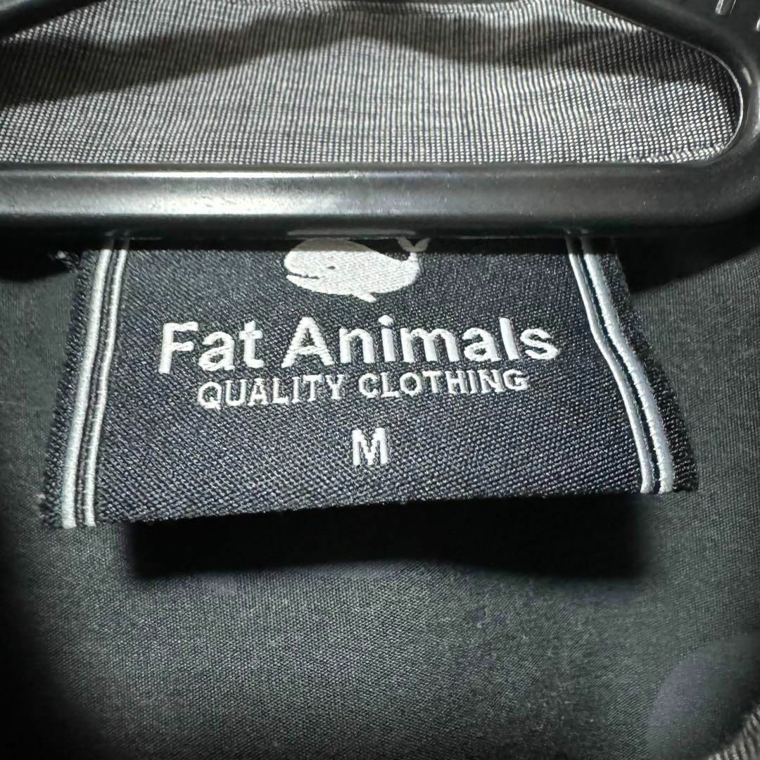 【希少】Fat Animals 長袖シャツ カジュアルシャツ 総柄 くじら柄 メンズのトップス(シャツ)の商品写真