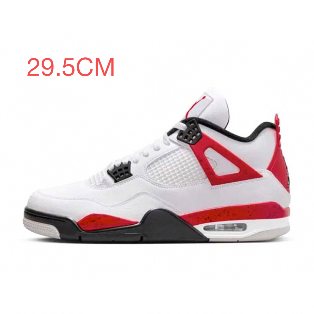 NIKE (ナイキ) AIR JORDAN 4 RETRO RED CEMENT メンズの靴/シューズ(スニーカー)の商品写真