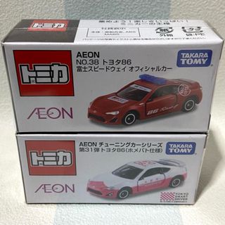 タカラトミー(Takara Tomy)のトミカ トヨタ86 AEONオリジナル２台セット(ミニカー)